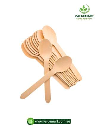 Eco-Friendly Wooden Spoons - Biodegradable & Compostable Biocutlery