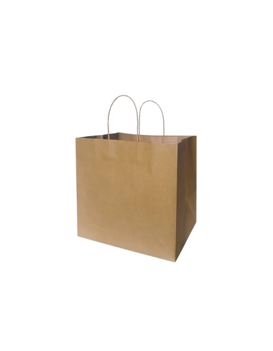 Brown Paper Twist Bags with Handles in Australia