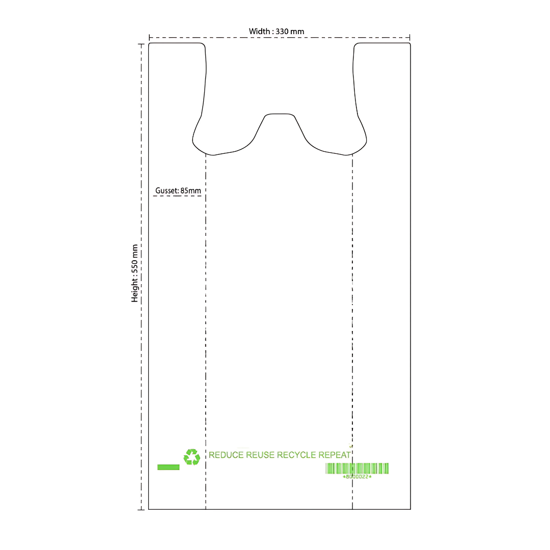 Non-printed Plastic Bags in Australia