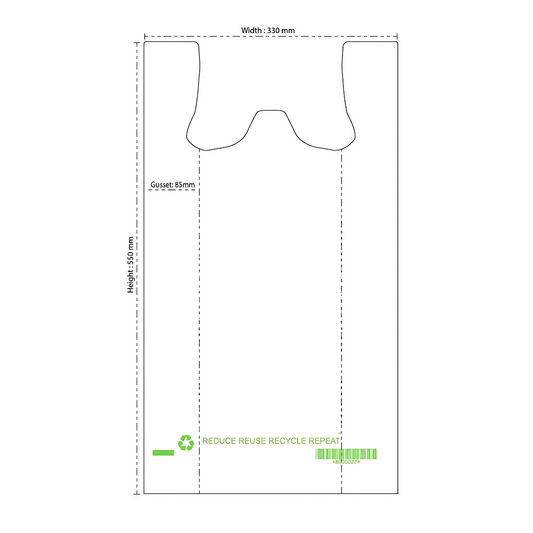 Non-printed Plastic Bags in Australia