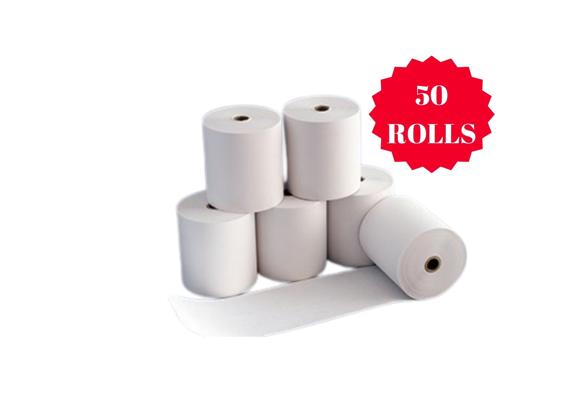80x80mm Bulk Thermal Paper rolls in AU | Valuemart