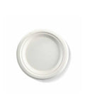 Sugarcane Bagasse 7" Round Disposable Plates Wholesale Bulk 1000 piece