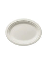 Sugarcane Bagasse Disposable Oval Plate