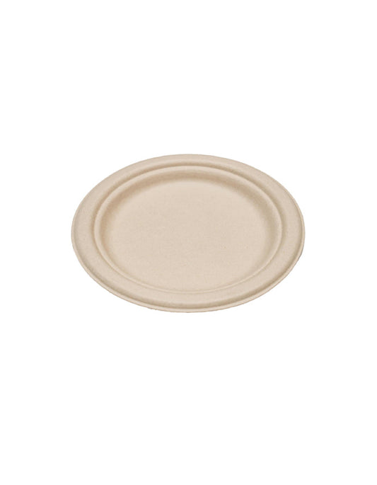 Sugarcane Bagasse Disposable Oval Plate