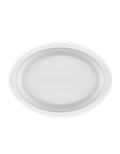 Sugarcane Bagasse Disposable Oval Plate Wholesale Bulk 500 piece